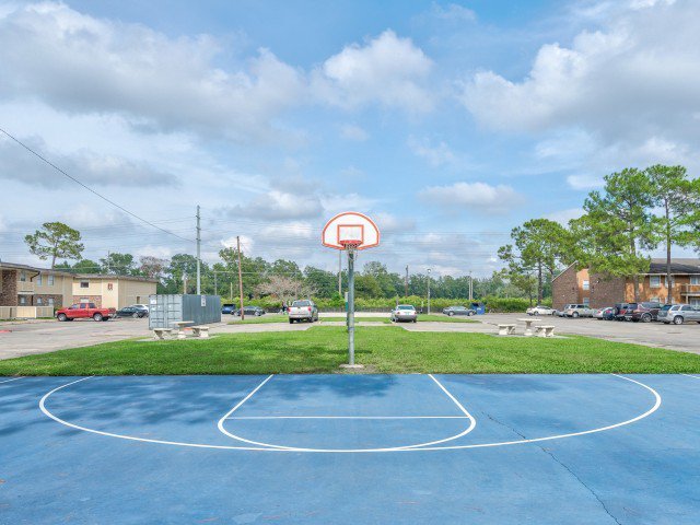 basketball court at tiger plaza